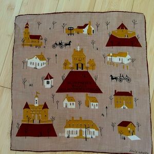 Vintage Emily Whaley handkerchief